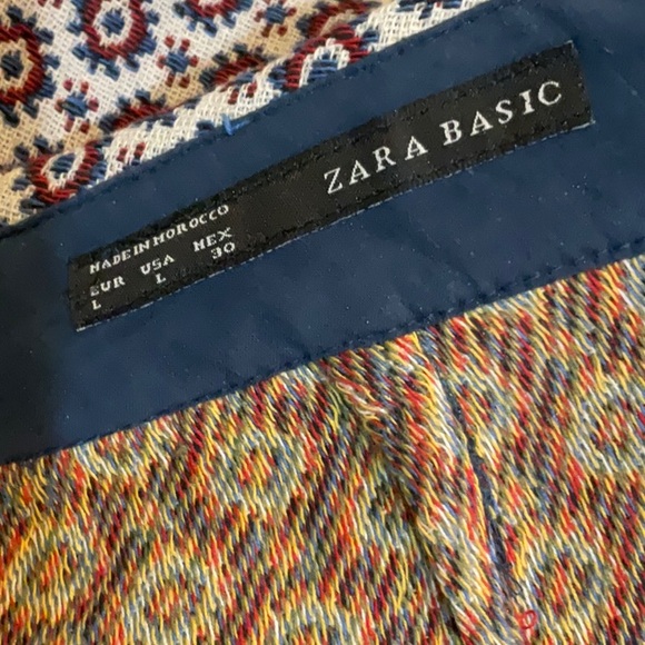 Zara jacquard envelope skort L - Picture 7 of 7